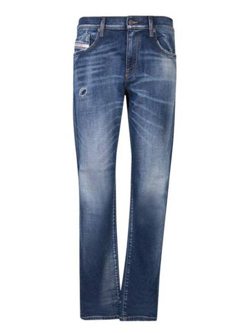 2019 D-Strukt Slim Jeans Light Blue - DIESEL - BALAAN 1