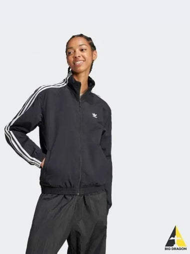 Woven track top BLACK - ADIDAS - BALAAN 1