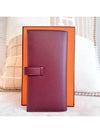 Bean long wallet loose gold engraved B - HERMES - BALAAN 3