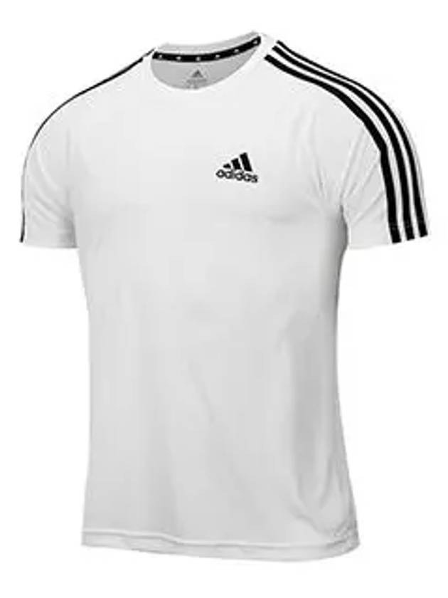 Sereno 23 Short Sleeve T-Shirt White - ADIDAS - BALAAN 4