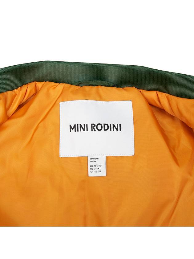 Kids padded jumper 2421010275 GREEN - MINI RODINI - BALAAN 8