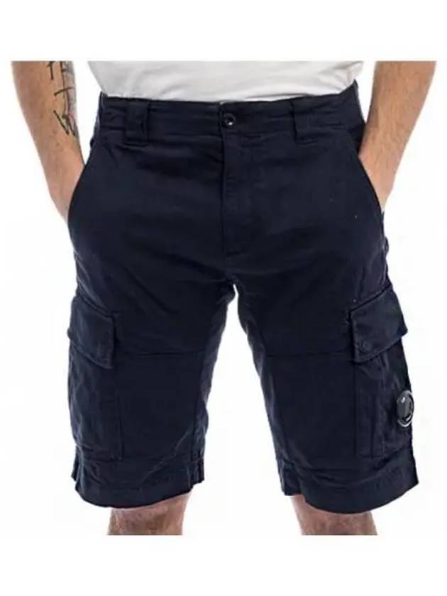 Lens Wappen Cargo Shorts Navy - CP COMPANY - BALAAN 2