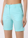 Women's Gwen Long Shorts Aruba Blue - J.LINDEBERG - BALAAN 3