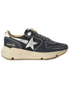 Running Sole Leather Low Top Sneakers Navy - GOLDEN GOOSE - BALAAN 6