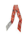 Eperon D'Or Bandana Twilly Scarf Vermillon - HERMES - BALAAN 2