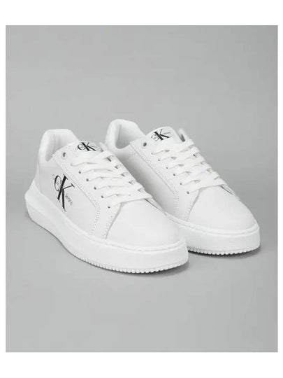 JEANS Unisex White Malmo Sneakers YM00681 01U YW00823 YBR - CALVIN KLEIN - BALAAN 2