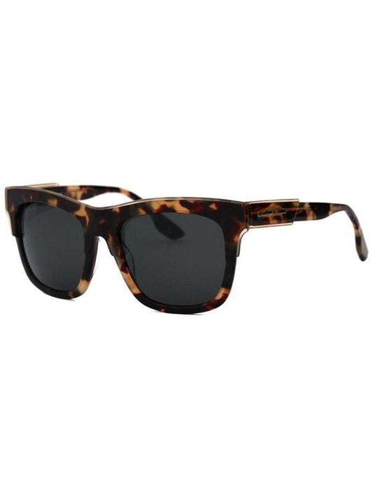 MCQ MQ0053SK 002 officially imported square horn rimmed luxury sunglasses - ALEXANDER MCQUEEN - BALAAN 1