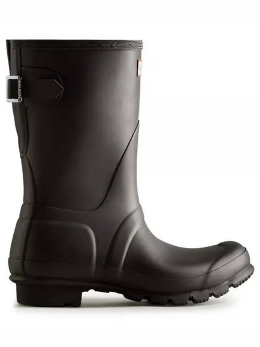 Adjustable Short Rain Boots Black - HUNTER - BALAAN 2