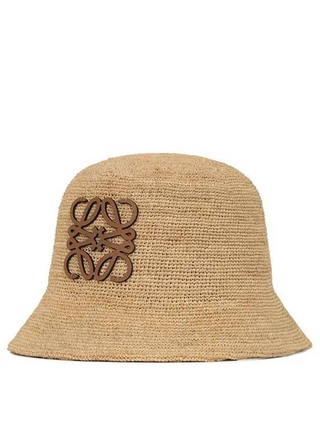 Anagram Raffia Bucket Hat Natural - LOEWE - BALAAN 2