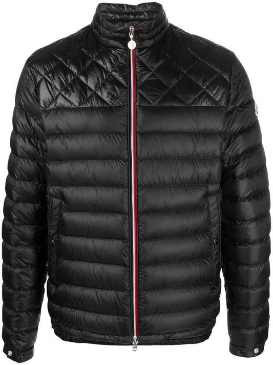 Benamou short down jacket black - MONCLER - BALAAN 1