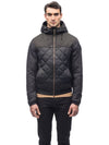 Men's Elroy Quilted Hooded Jacket Black - NOBIS - BALAAN 2