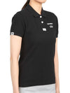 Women’s Icon Short Sleeve PK Shirt Black - HORN GARMENT - BALAAN 4