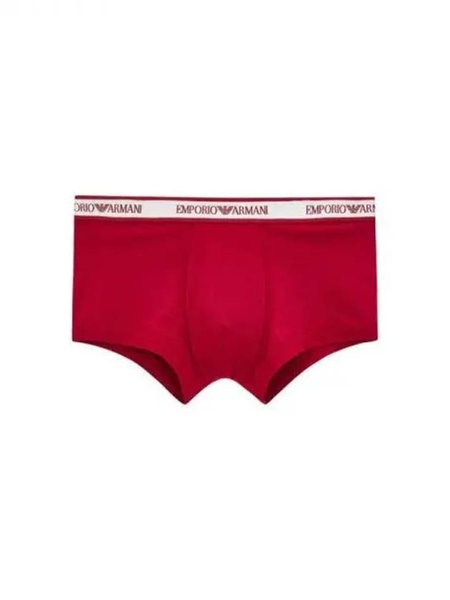 UNDERWEAR Men s Shining Logo Band Drawn Cherry Red 270810 - EMPORIO ARMANI - BALAAN 1