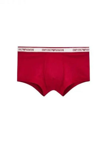 UNDERWEAR Men s Shining Logo Band Drawn Cherry Red 270810 - EMPORIO ARMANI - BALAAN 1