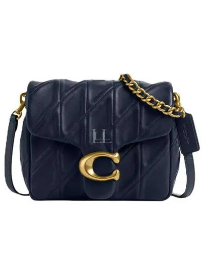 Time Square Tabby Quilted Shoulder Bag Navy - COACH - BALAAN 2