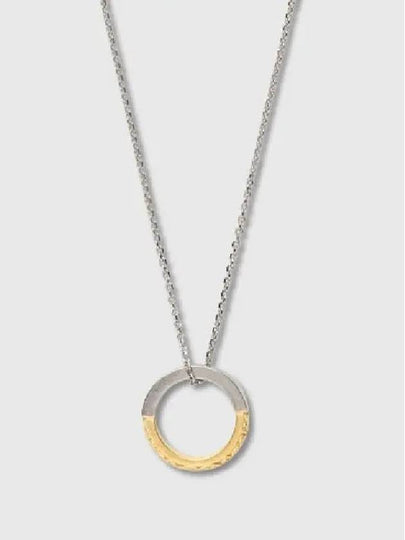 Ring Pendant Chain Link Necklace Silver Gold - MAISON MARGIELA - BALAAN 2