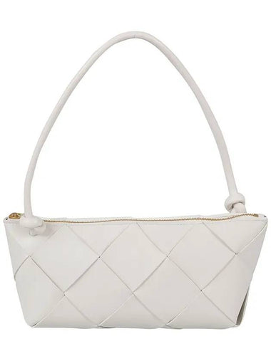 Intrecciato Baguette Tote Bag White - BOTTEGA VENETA - BALAAN 1