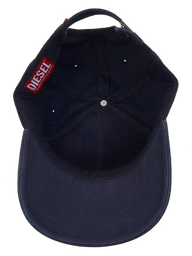 C Run Wash Logo Ball Cap Navy - DIESEL - BALAAN 6