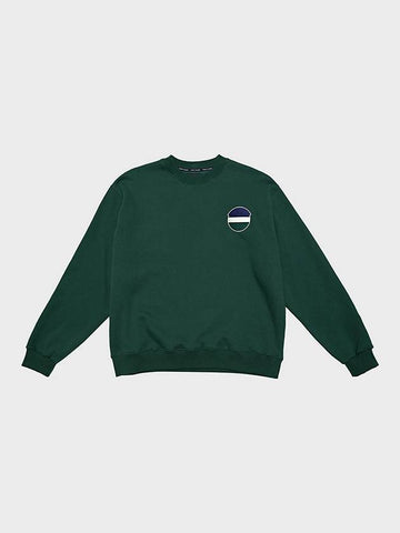 Signature embroidery sweatshirt dark green - FFEFF STUDIO - BALAAN 1