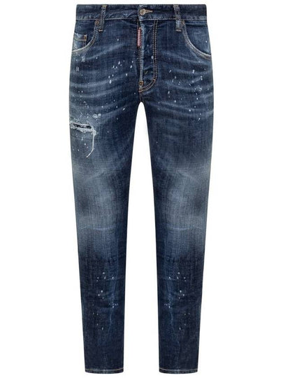 Skater Denim Jeans Dark Blue - DSQUARED2 - BALAAN 2