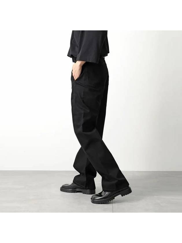 Twisted Belted Pants Heavy Denim Black - LEMAIRE - BALAAN 5