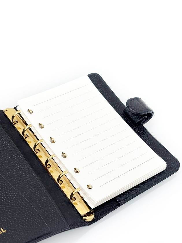 Black Caviar Skin Diary Cover 4VCHA09967 - CHANEL - BALAAN 7