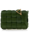 Gold Padded Cassette Padded Nappa Leather Small Cross Bag Military Green - BOTTEGA VENETA - BALAAN 2