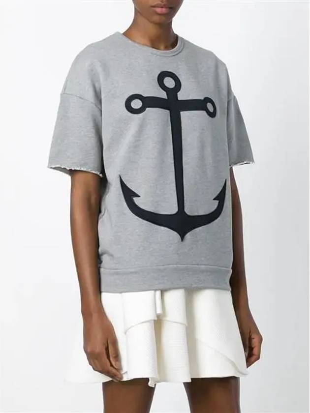 16SS Anchor Anchor Patch Sweatshirt Round Tshirt E1224171 8939 - Nº 21 - BALAAN 4