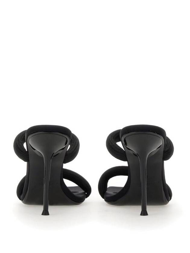 Julie Tubular Webbing Sandal Heels Black - ALEXANDER WANG - BALAAN 5