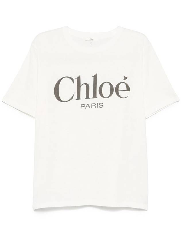 Chloé Printed T-Shirt Clothing - CHLOE - BALAAN 1