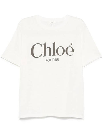 Chloé Printed T-Shirt Clothing - CHLOE - BALAAN 1