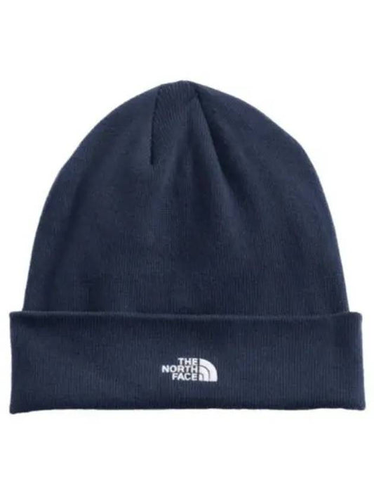 Norm Embroid Logo Beanie Navy - THE NORTH FACE - BALAAN 2