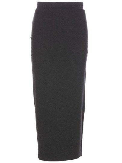 Slit Long Pencil Skirt Gray - PINKO - BALAAN 2