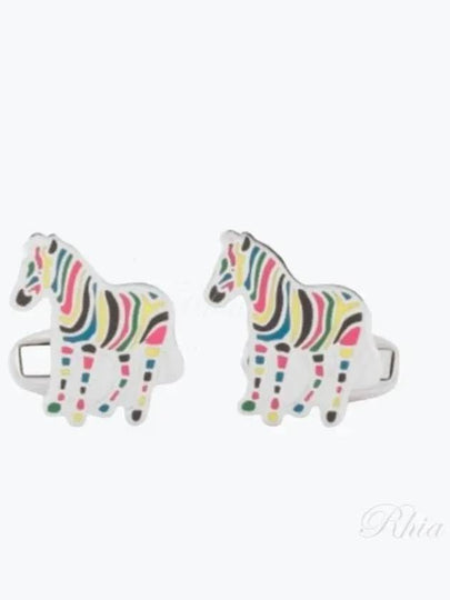 Zebra Signature Striped Cufflinks - PAUL SMITH - BALAAN 2