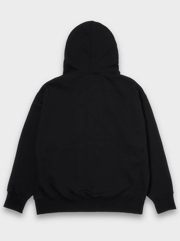 LOGO ZIP HOODIE BLACK - STOCKHOLM SYNDROME - BALAAN 2