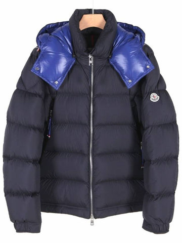 POIRIER Hood Padding Navy 1A00146 549SK 779 - MONCLER - BALAAN 1