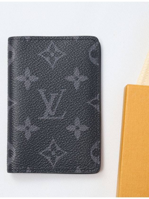 Pocket Organizer Monogram Eclipse - LOUIS VUITTON - BALAAN.