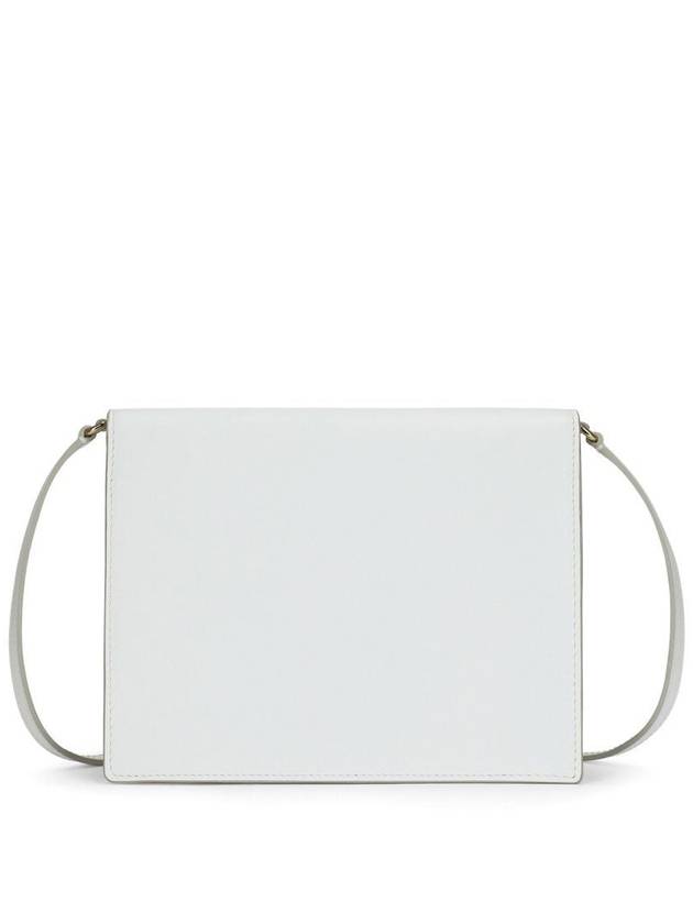 DG Logo Embossed Cross Bag White - DOLCE&GABBANA - BALAAN 3