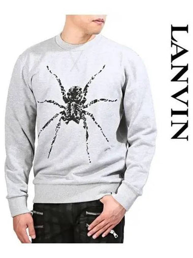 Sequin Spider Sweatshirt RMJE0055A16 13 270561 - LANVIN - BALAAN 1