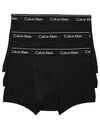 Men's Classic Cotton Briefs 3 Pack Black - CALVIN KLEIN - BALAAN.
