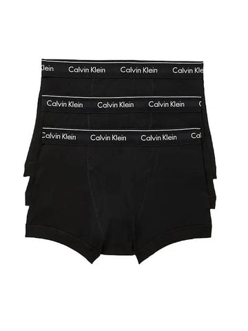 Men's Classic Cotton Briefs 3 Pack Black - CALVIN KLEIN - BALAAN.