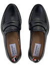 Leather Loafers Black - THOM BROWNE - BALAAN 7