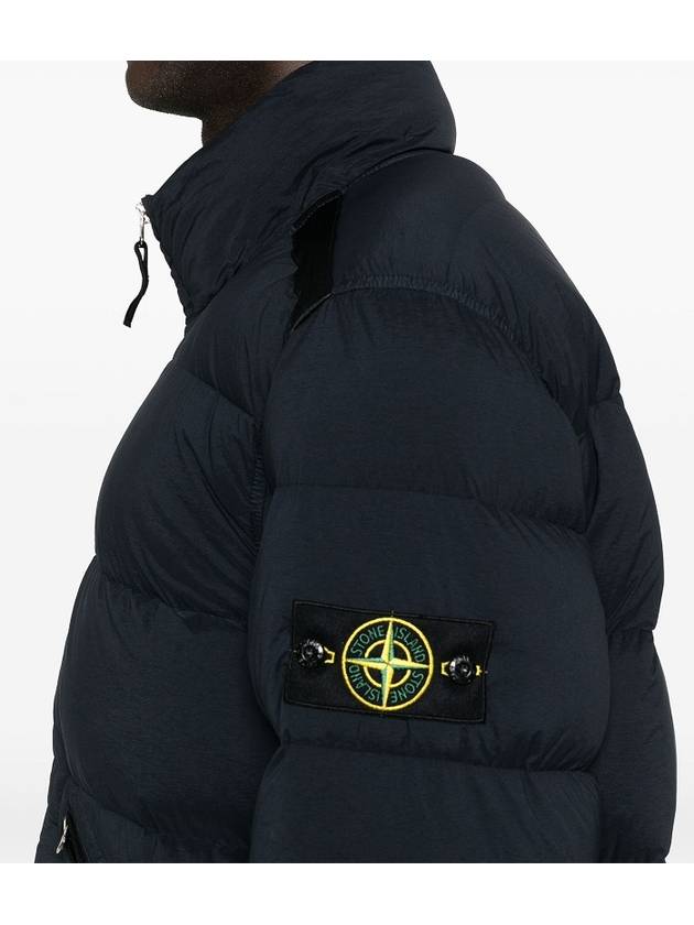 Seamless Tunnel Nylon Down TC Padding Navy - STONE ISLAND - BALAAN 5