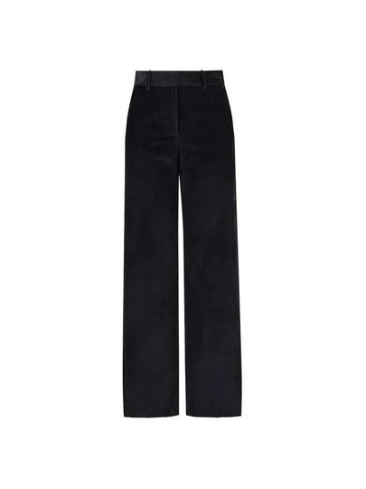 Cervo Welt Pocket Wool Wide Pants Black - MAX MARA - BALAAN 2