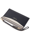 The Slim 84 Colorblock Top Zip Wristlet Card Wallet Black - MARC JACOBS - BALAAN 5