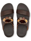 Rosa Cluster Slide Chocolate Brown Women - FITFLOP - BALAAN 2