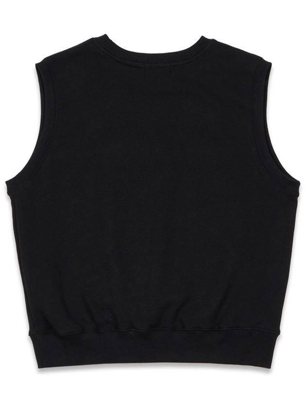 Women s Bonita Boucle Vest Black MCFW24VT1BK - MACKY - BALAAN 3