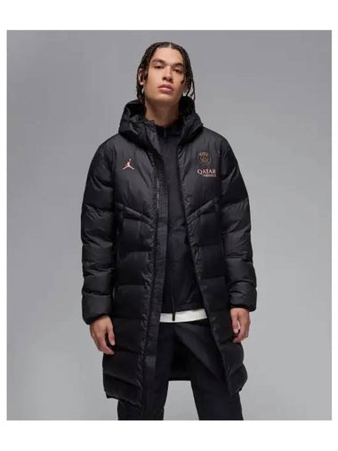 Jordan Paris Saint Germain Windrunner Prima Loft Parka M Black Metallic Red Bronze FV3550 011 - NIKE - BALAAN 1