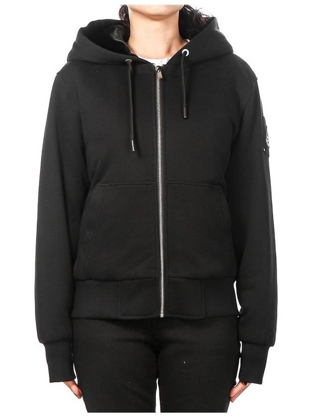 Classic Bunny 2 Zip Up Hoodie Black Lining Black - MOOSE KNUCKLES - BALAAN 2