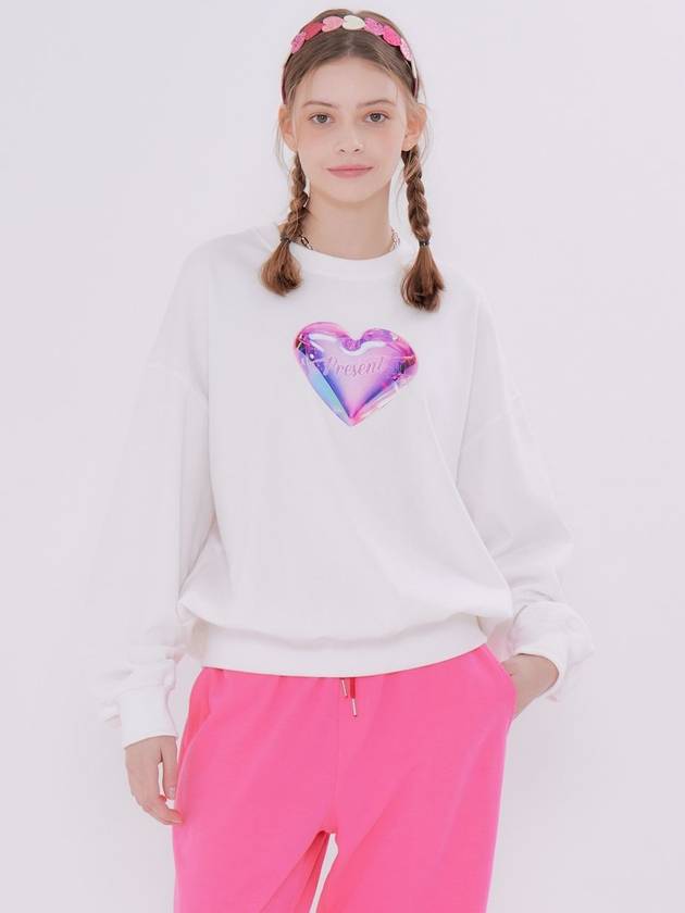 Balloon Present Sweatshirt Ivory - METAPHER - BALAAN 5